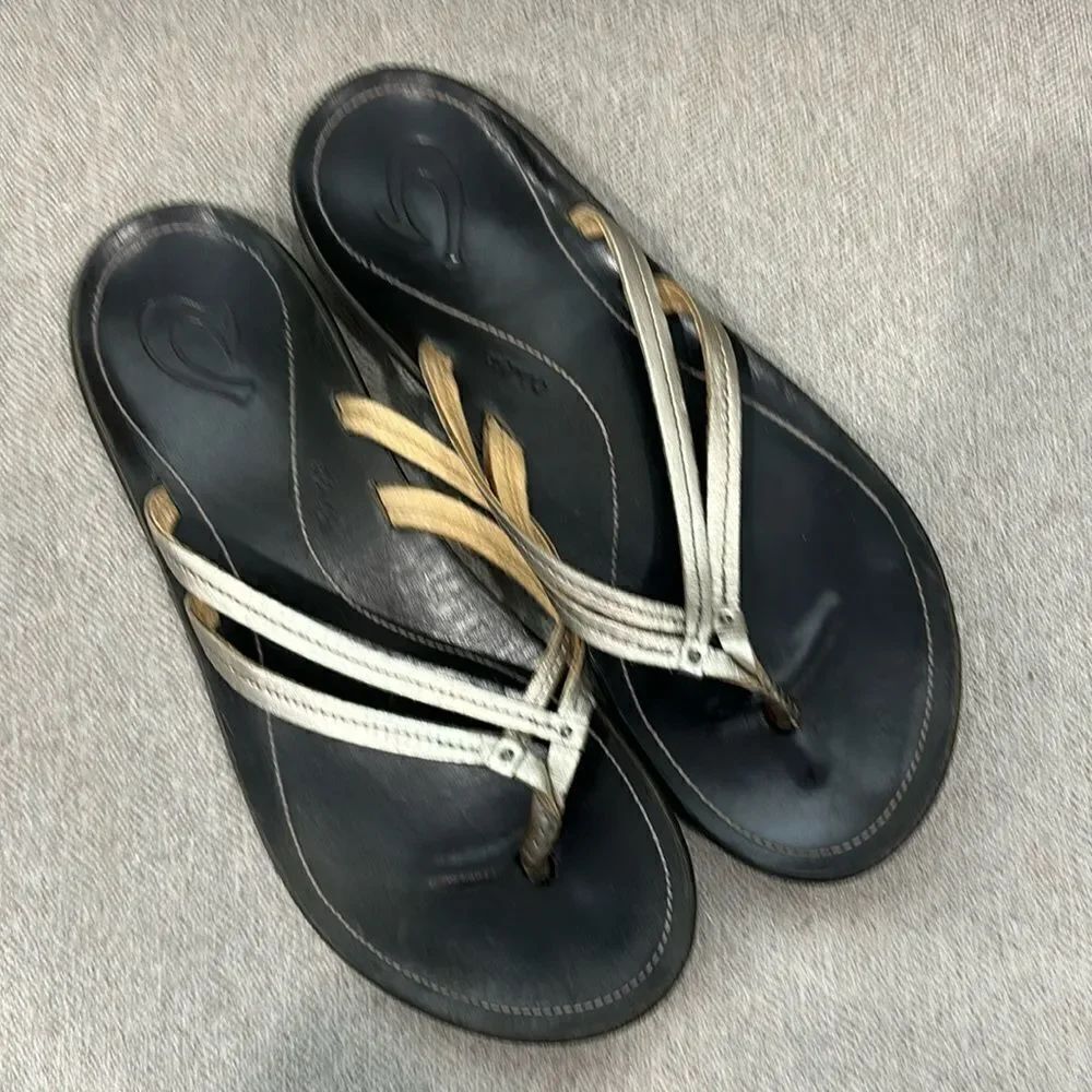 OLUKAI KAPEHE LUANA Sandal slippers sz 9